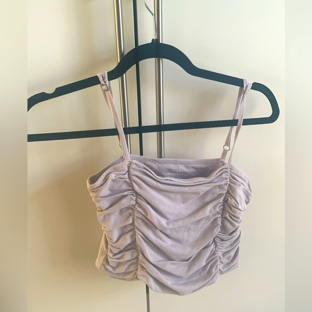 ruffled crop top